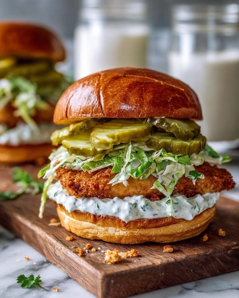 Crispy Dill Chicken Sandwich Recipe