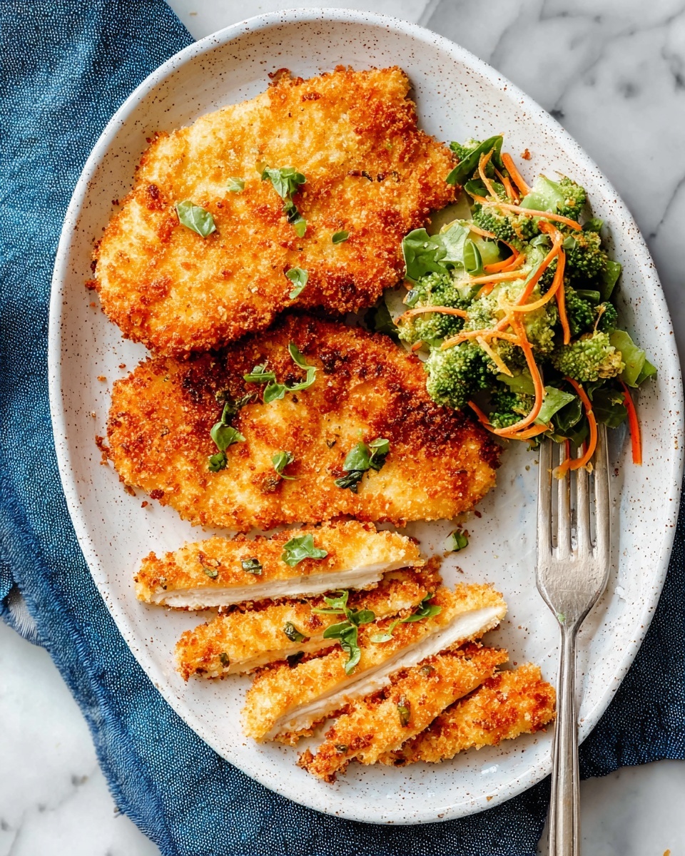 Baked Ranch Chicken with Parmesan and Panko Recipe