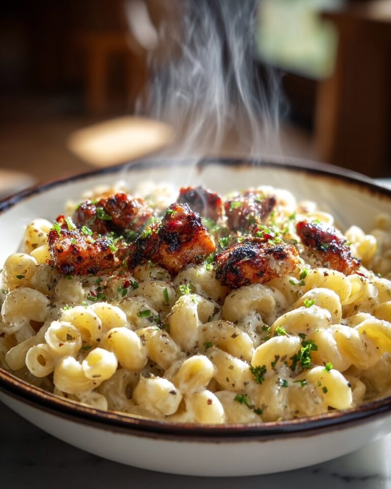 Creamy Honey Pepper Chicken Mac and Cheese Recipe