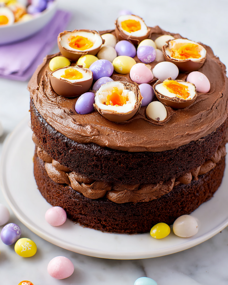 Easy Chocolate Easter Cake Recipe