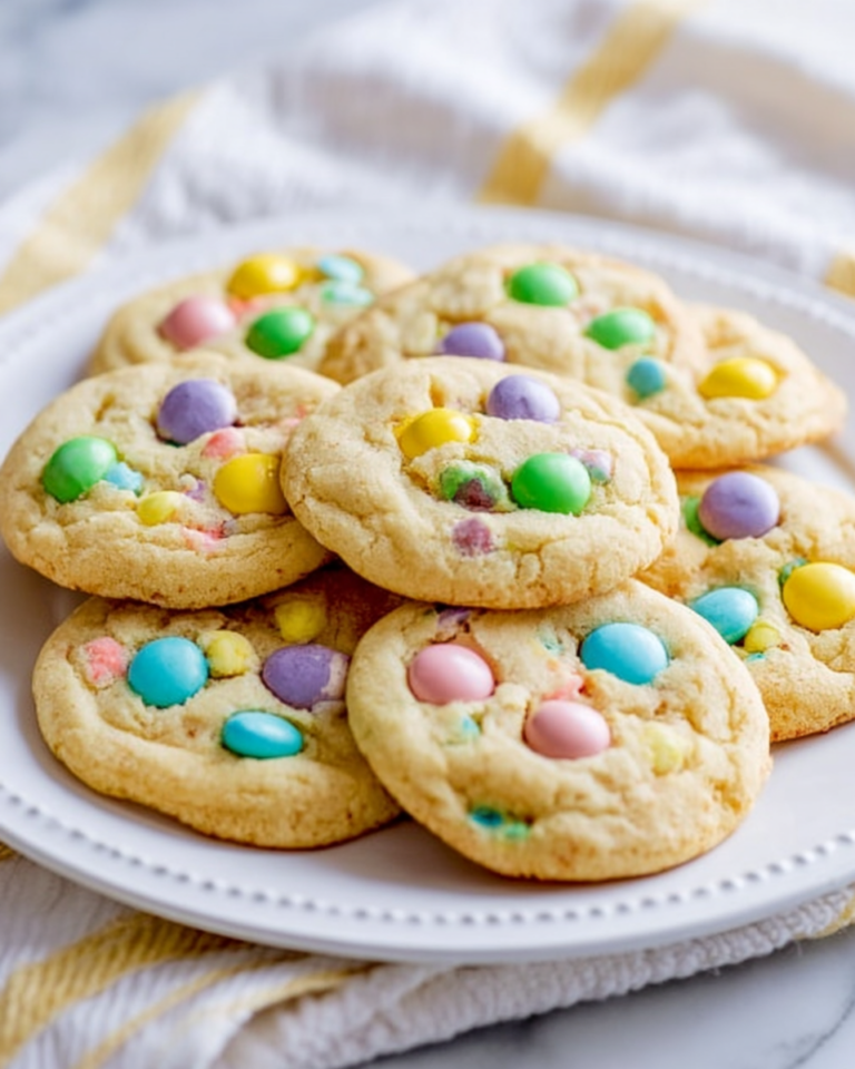 Easter M&M Cookies Recipe