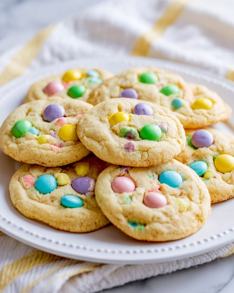 Easter M&M Cookies Recipe