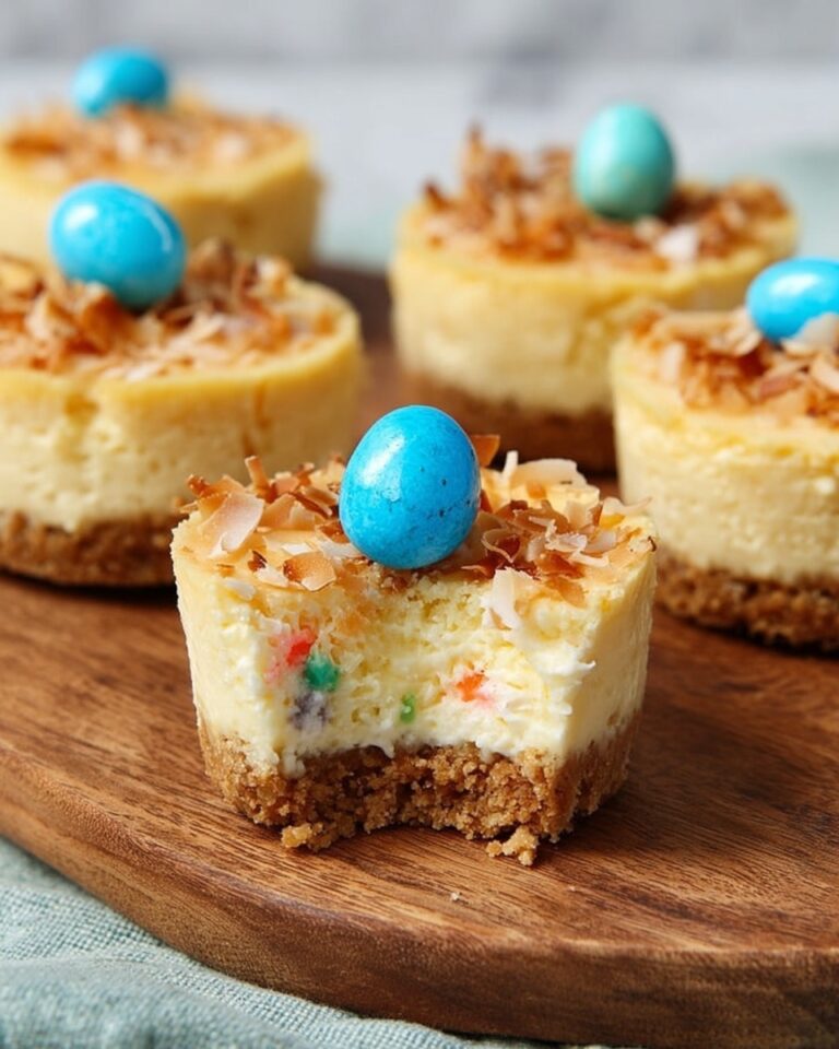 Mini Easter Cheesecakes Recipe