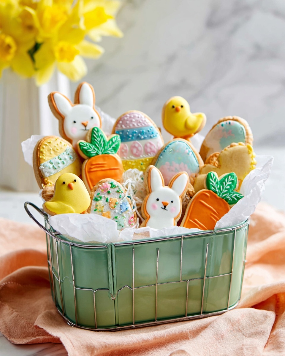 Easter Sugar Cookies with Royal Icing Recipe