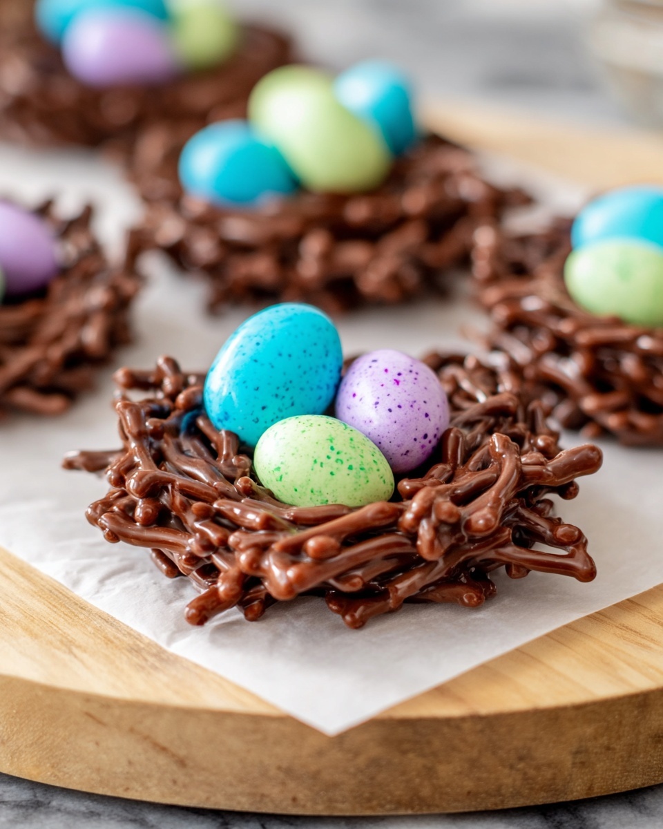 Birds Nest Cookies with Chocolate and Butterscotch Chips Recipe