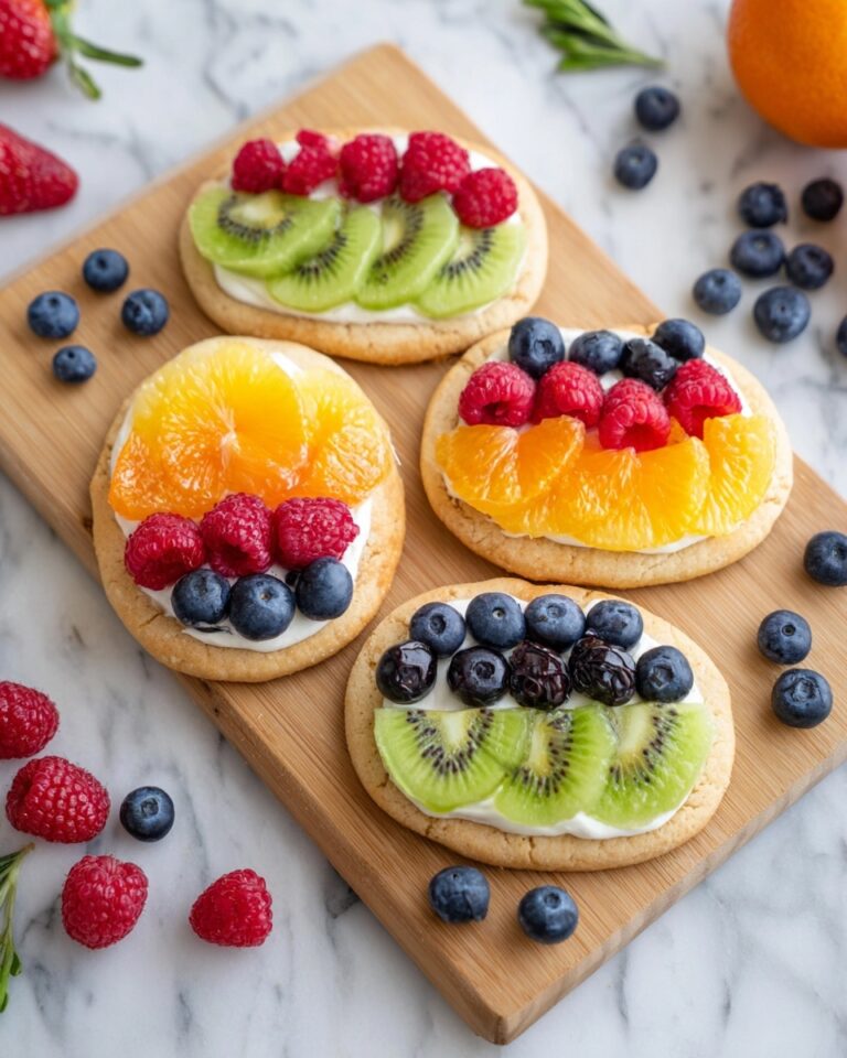 Egg Fruit Cookies with Cream Cheese Frosting and Fresh Berries Recipe