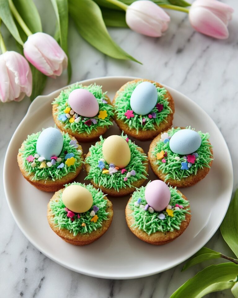 Easter Egg Bird Nest Cookie Cups Recipe