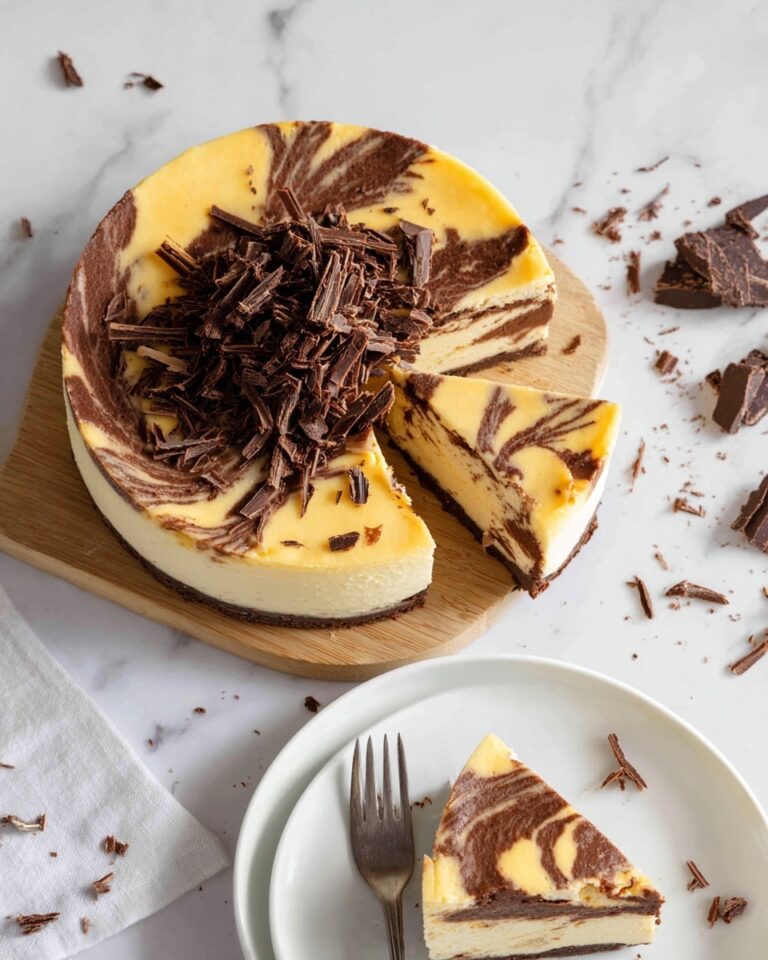 Chocolate Swirl Cheesecake Recipe