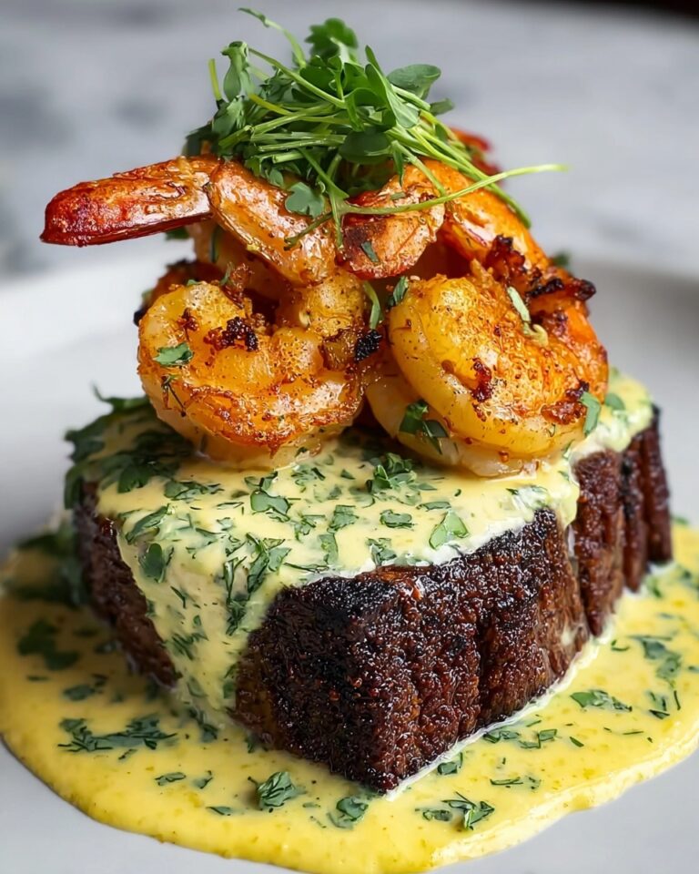 Creamy Garlic Surf and Turf Recipe