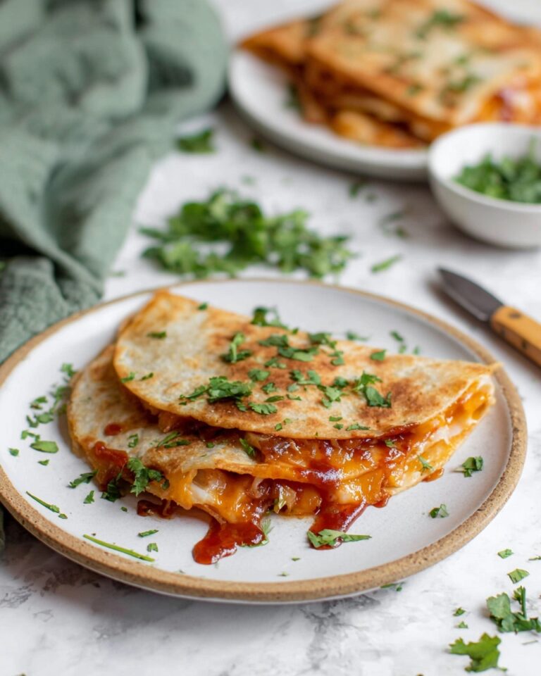 Easy BBQ Chicken Quesadillas Recipe