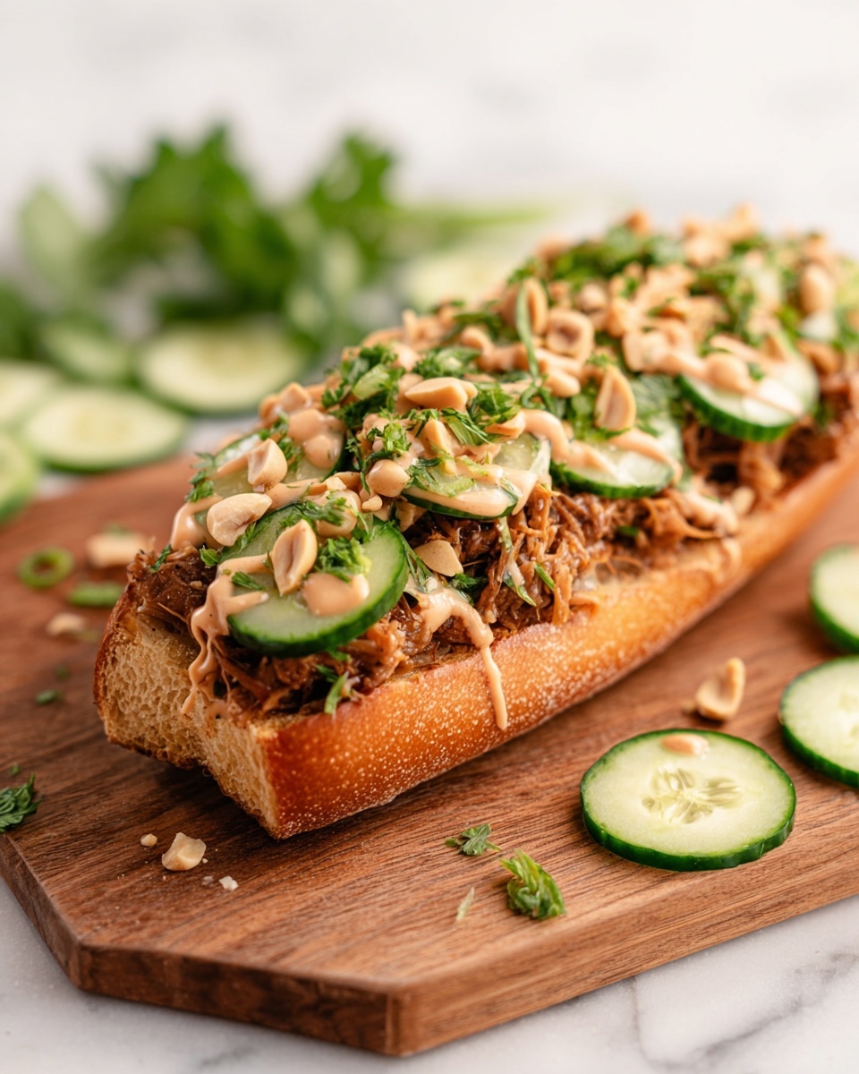 Thai Chicken Sandwiches with Hoisin, Peanuts, and Chili-Garlic Mayo Recipe