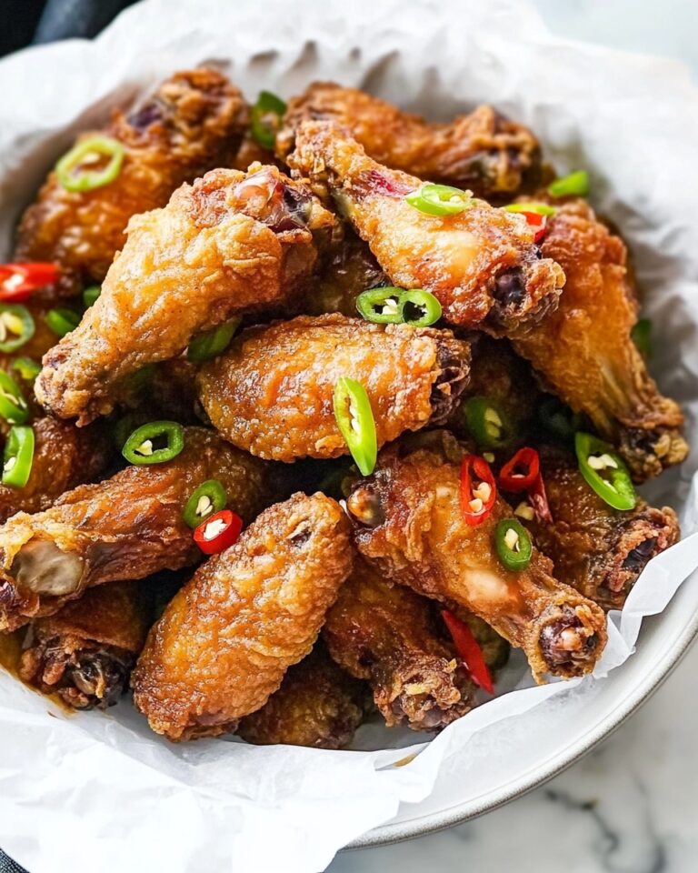 Chinese Salt and Pepper Chicken Wings Recipe