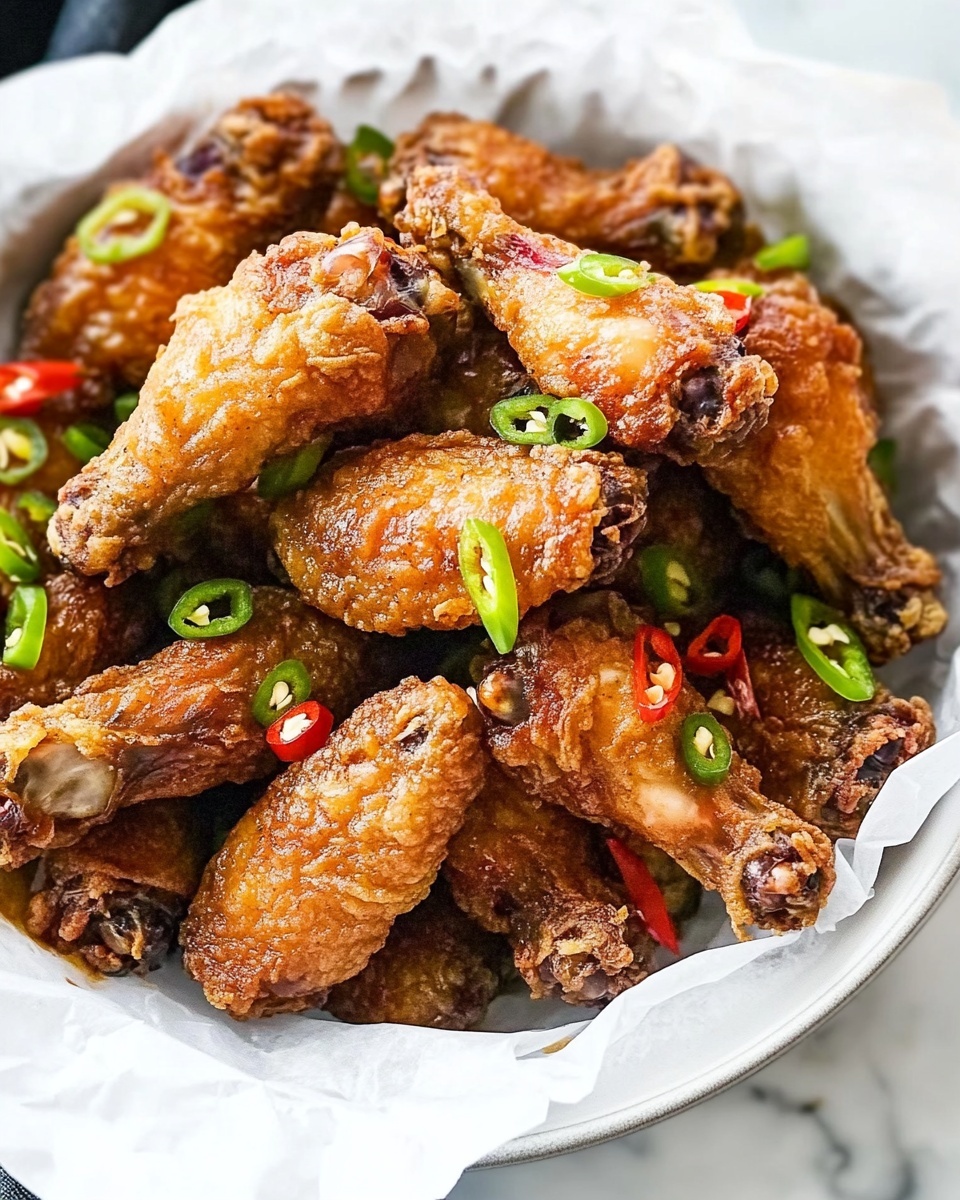Chinese Salt and Pepper Chicken Wings Recipe