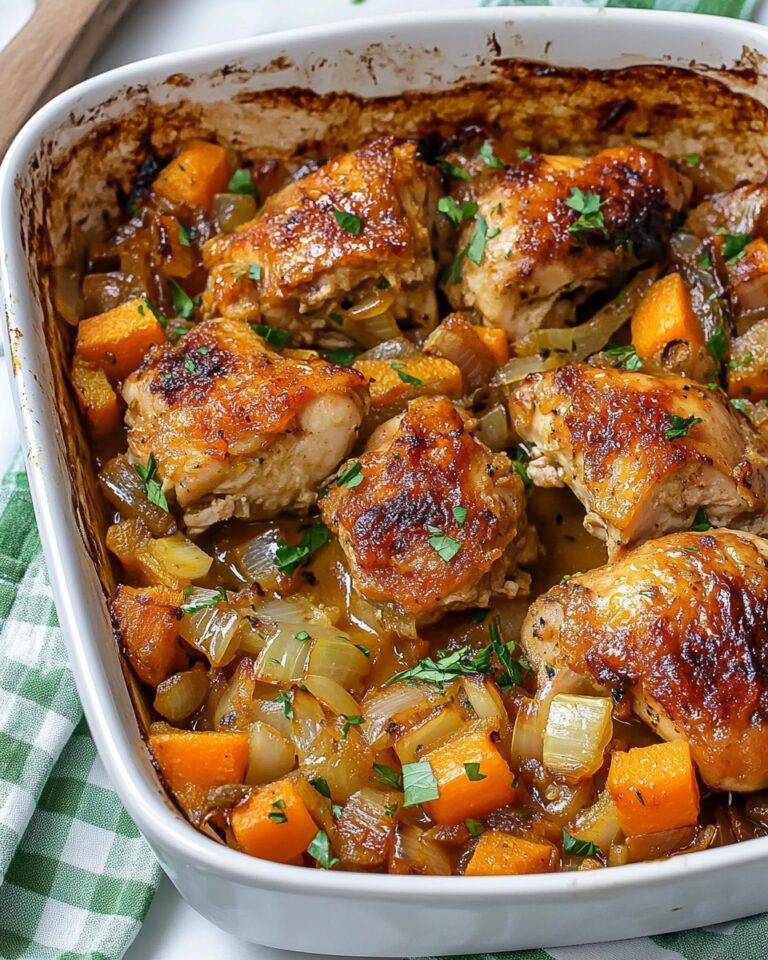 Chicken, Leek and Butternut Squash Bake Recipe