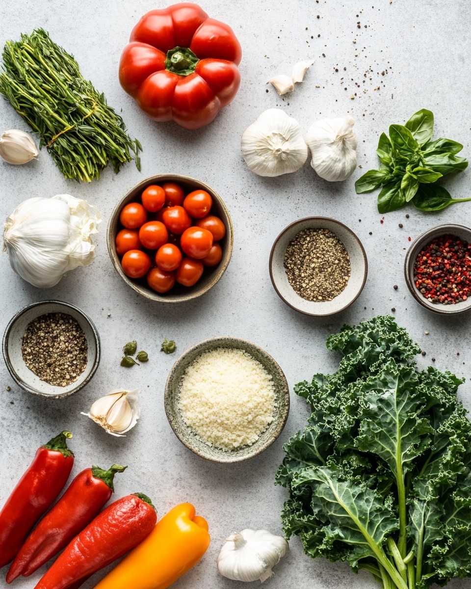 This image shows a black skillet filled with a colorful dish made of several layers mixed together. The base layer includes small orange baby carrots and bright yellow corn kernels scattered throughout. There are chunks of golden-brown roasted potatoes and pieces of green broccoli mixed in, giving a mix of textures. Ground meat is cooked and spread evenly among the vegetables, with fresh dark green leafy herbs throughout. Red bell pepper slices add a pop of color, while some white grated cheese is sprinkled on top. A wooden spoon rests in the skillet, partially covered with the food, and a bunch of fresh green parsley lies beside it. The skillet sits on a white marbled surface. photo taken with an iphone --ar 4:5 --v 7