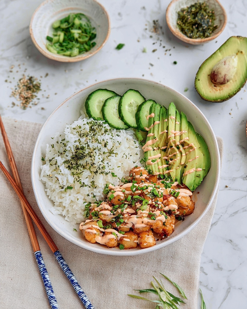 Spicy Salmon Bowls with Coconut Rice Recipe