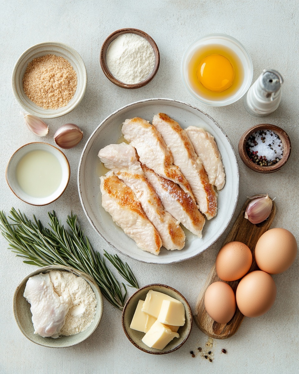 The image shows a thick sandwich with two tall slices of golden toasted bread dusted lightly with powdered sugar on top. Between the bread slices is a layer of crispy, crunchy fried chicken covered in a shiny orange sauce that drips slightly around the edges. The sandwich sits on a white plate with a speckled texture on a white marbled surface. In the background, a red and white striped cloth and a blurred second sandwich on a white plate are visible. photo taken with an iphone --ar 4:5 --v 7