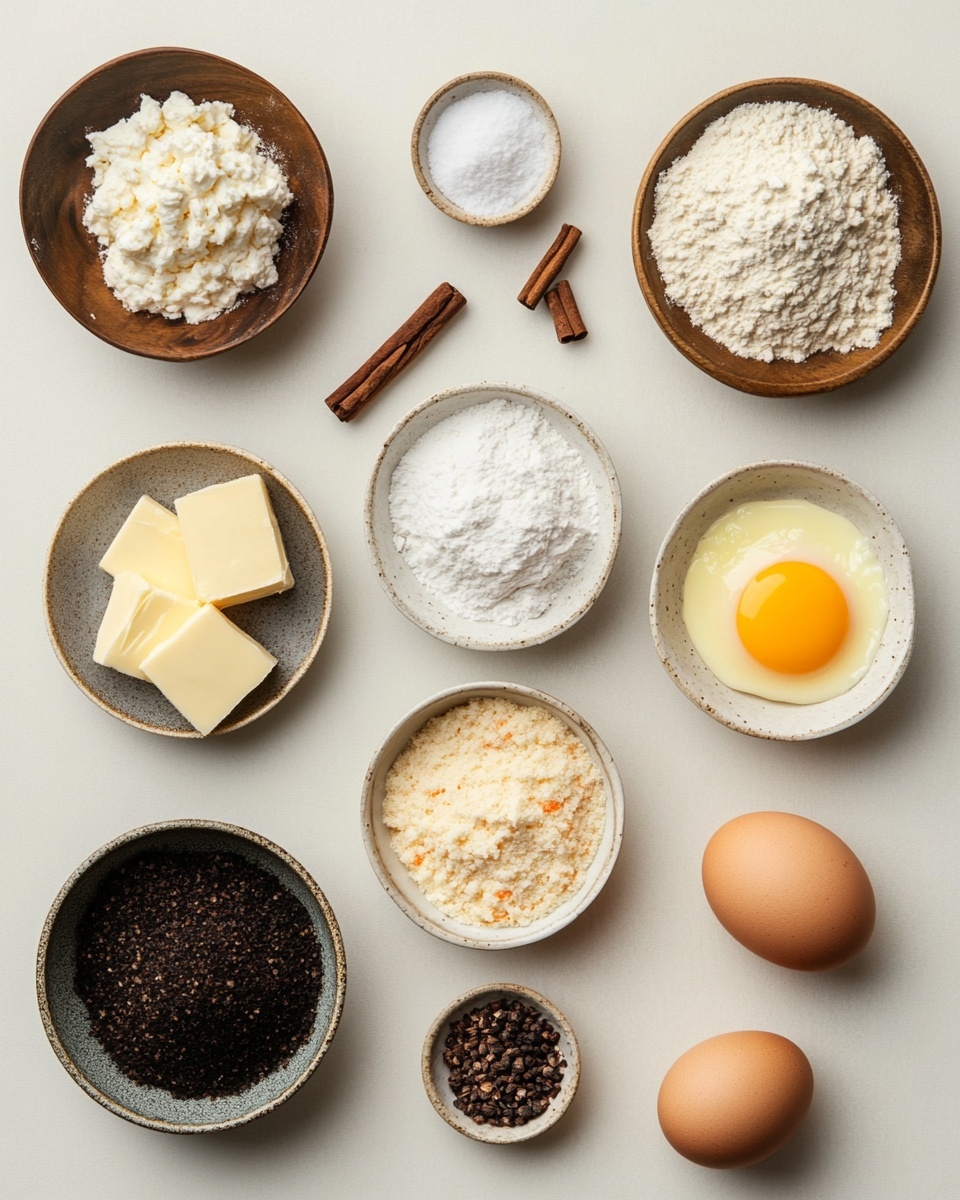 The image shows two golden brown fried pieces, crispy and textured, placed side by side on a white plate. Each piece is topped with a smooth beige sauce that has hints of seasoning and sprinkled with small green herb leaves. Behind the fried pieces, there is a fresh green salad with leafy greens and a few small red tomato wedges scattered within. The whole scene is set on a white marbled surface. photo taken with an iphone --ar 4:5 --v 7