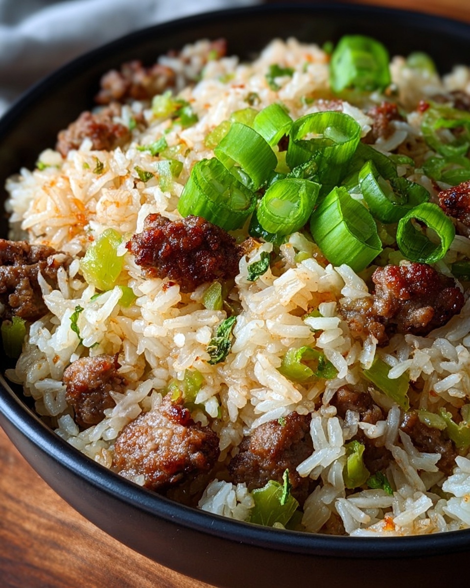 Flavorful Jailhouse Rice: Easy One-Pot Spicy Sausage and Bean Rice Delight Recipe
