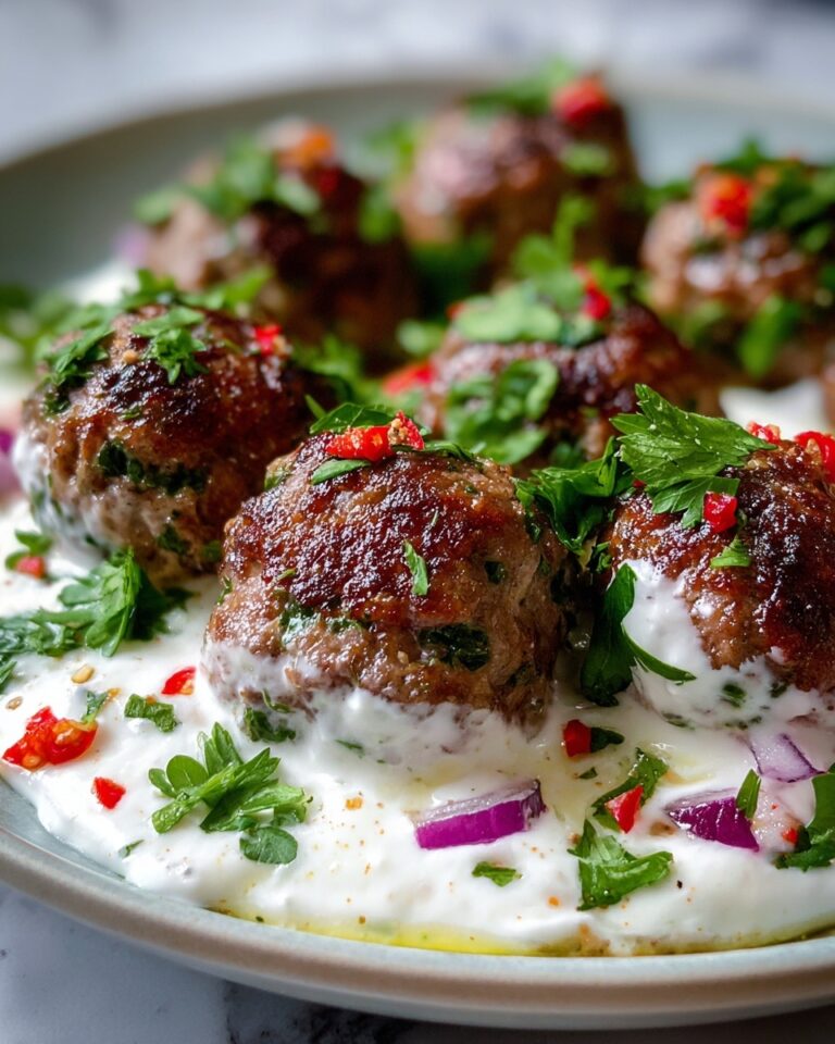 Spicy Beef Armenian Kefta with Tahini & Tzatziki Recipe