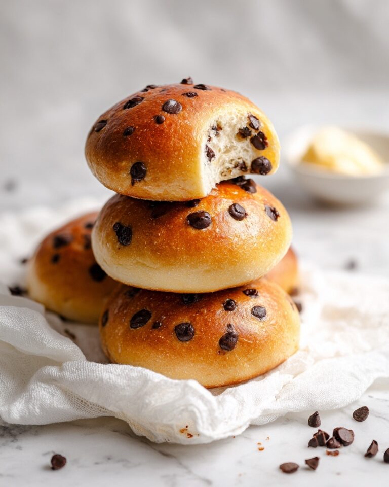 The Fluffiest Chocolate Chip Milk Buns Recipe