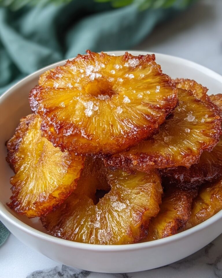Air Fryer Pineapple Chunks with Cinnamon and Honey Recipe