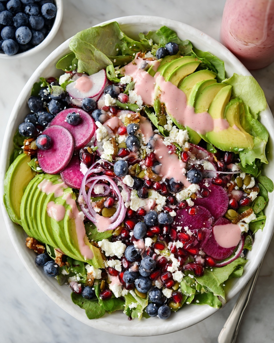 Blueberry Pistachio Spring Salad Recipe