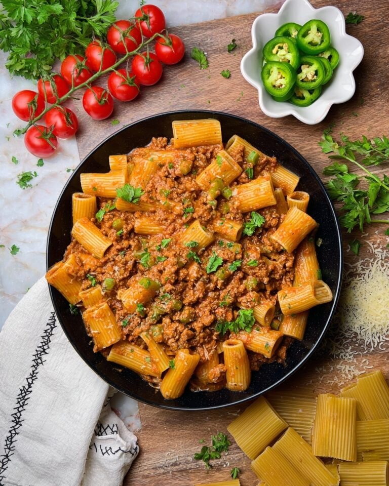 Creamy Rotel Pasta with Ground Beef Recipe