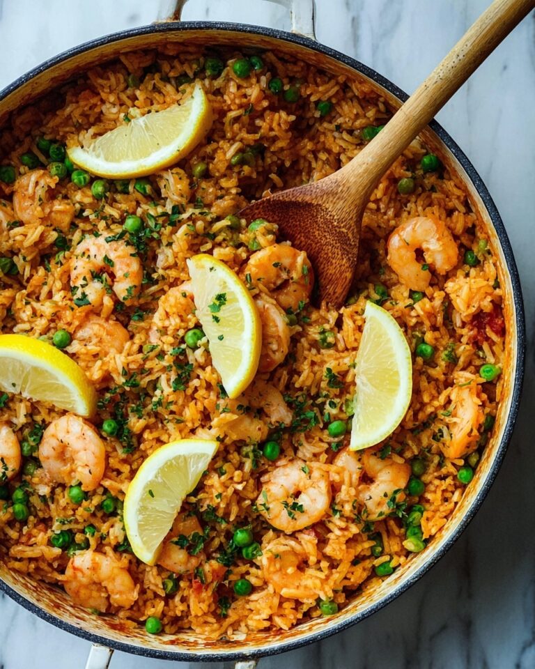 Easy Garlic Butter Shrimp and Rice Recipe
