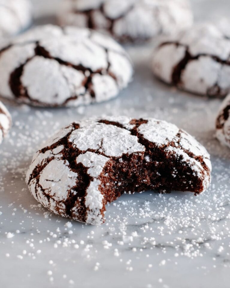 Chocolate Crinkle Cookies Recipe