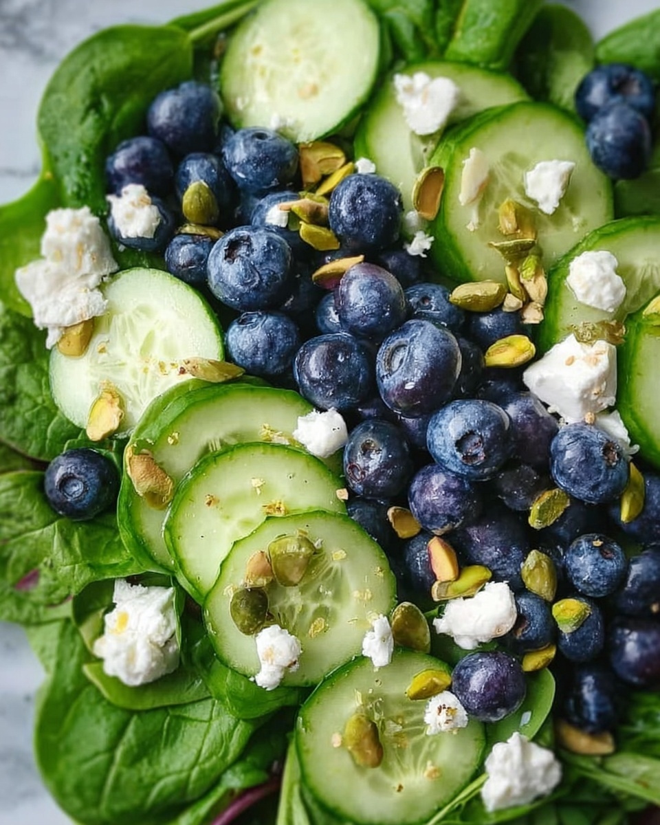 Blueberry Pistachio Spring Salad Recipe