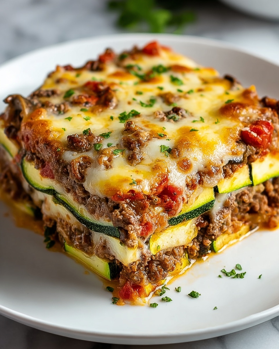 Zucchini Pizza Casserole Recipe