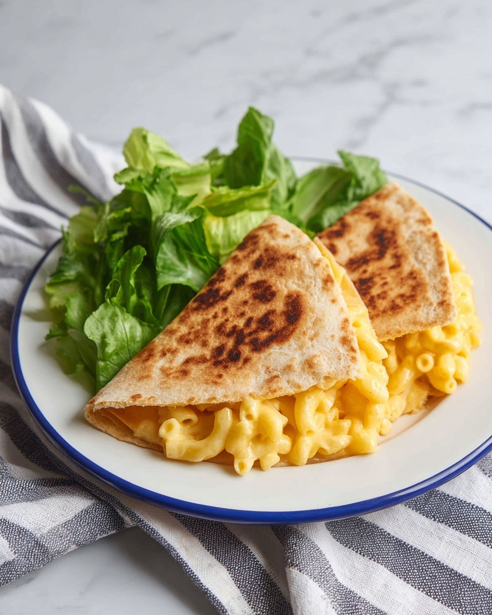 Loaded Mac & Cheese Quesadillas Recipe