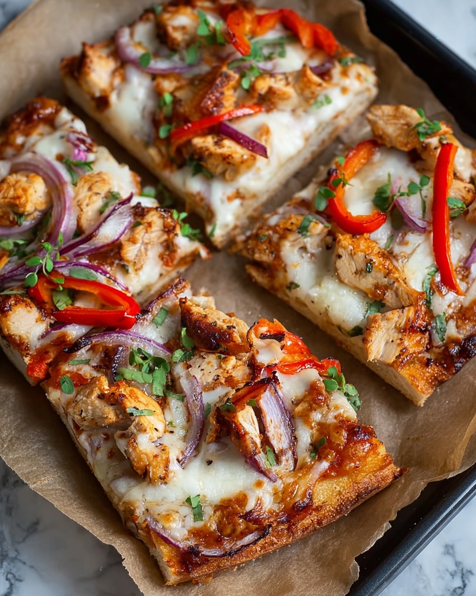 BBQ Chicken Flatbreads Recipe