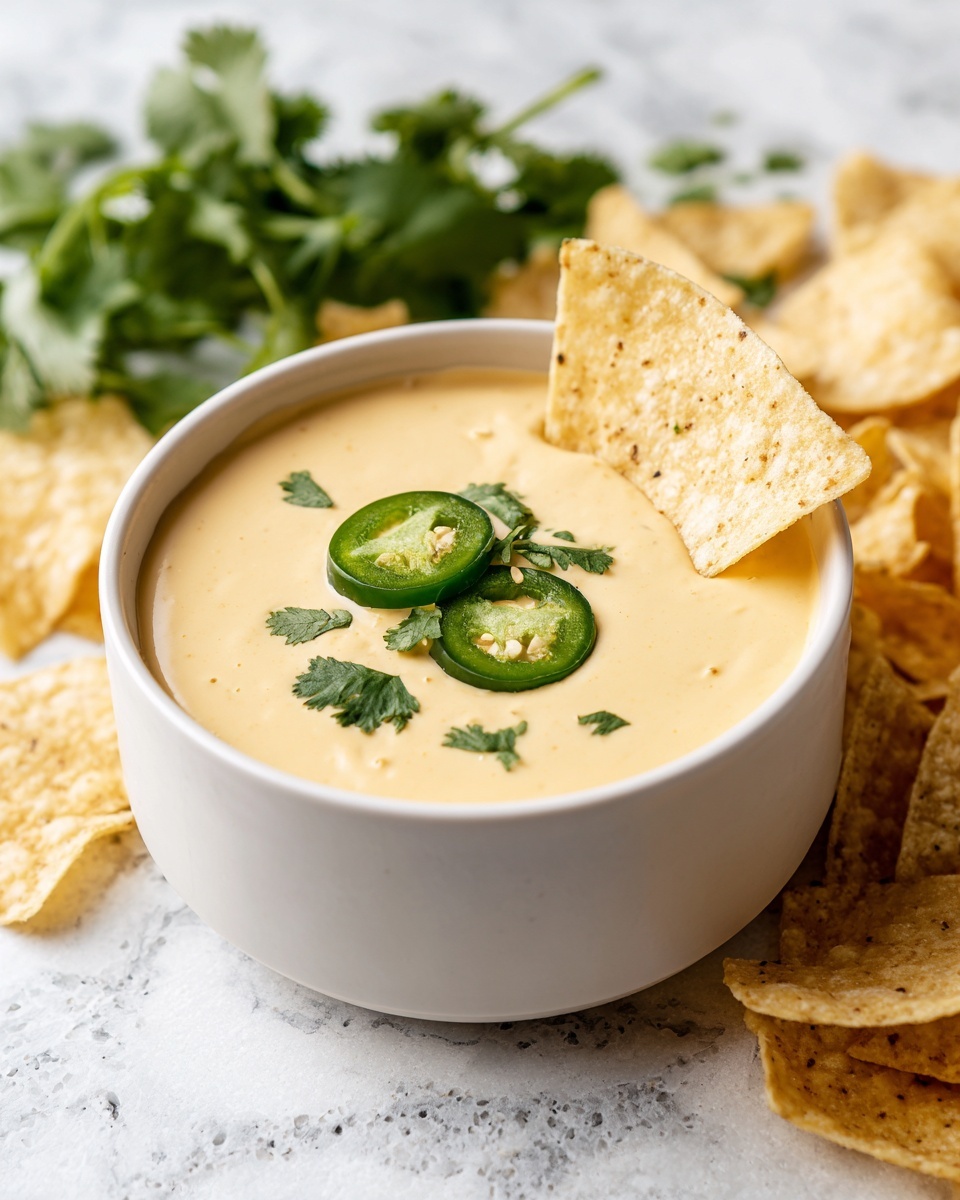 Creamy White Queso Blanco Dip Recipe