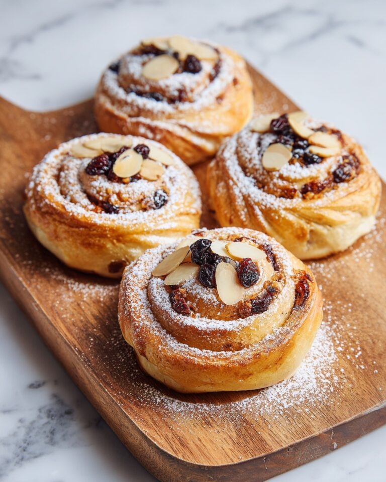 Almond Croissant Puff Pastry Swirl Recipe