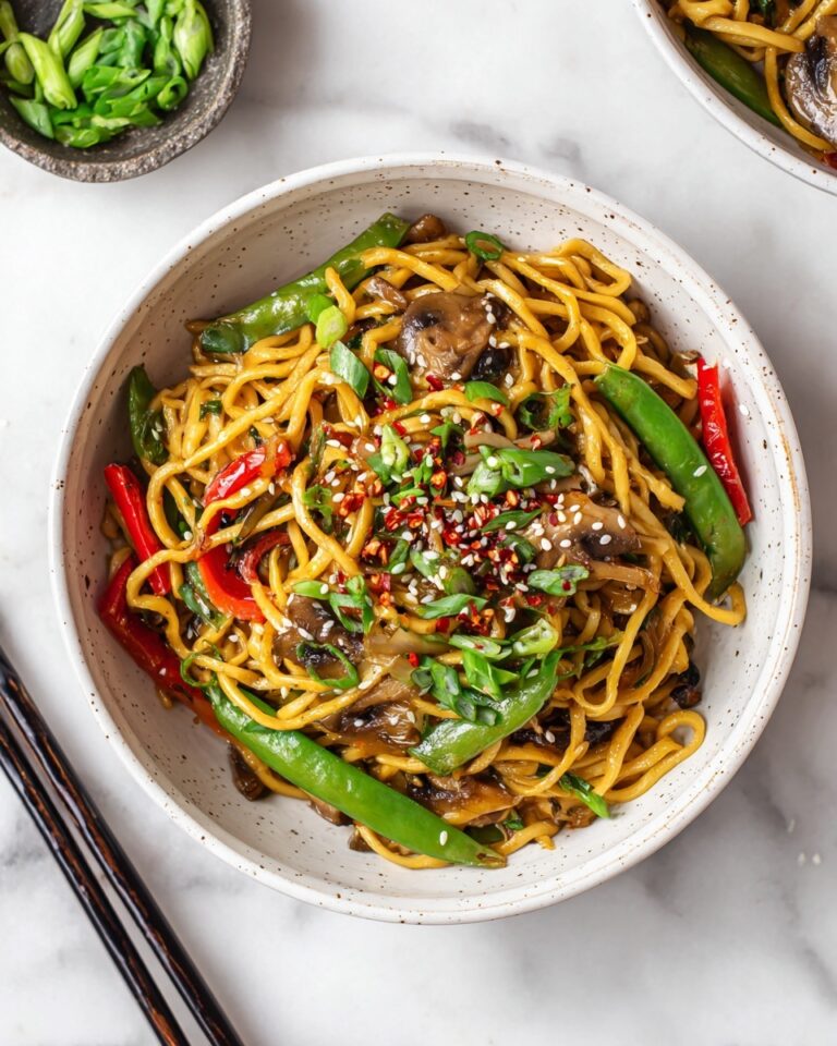 Quick & Easy Vegetable Lo Mein Recipe