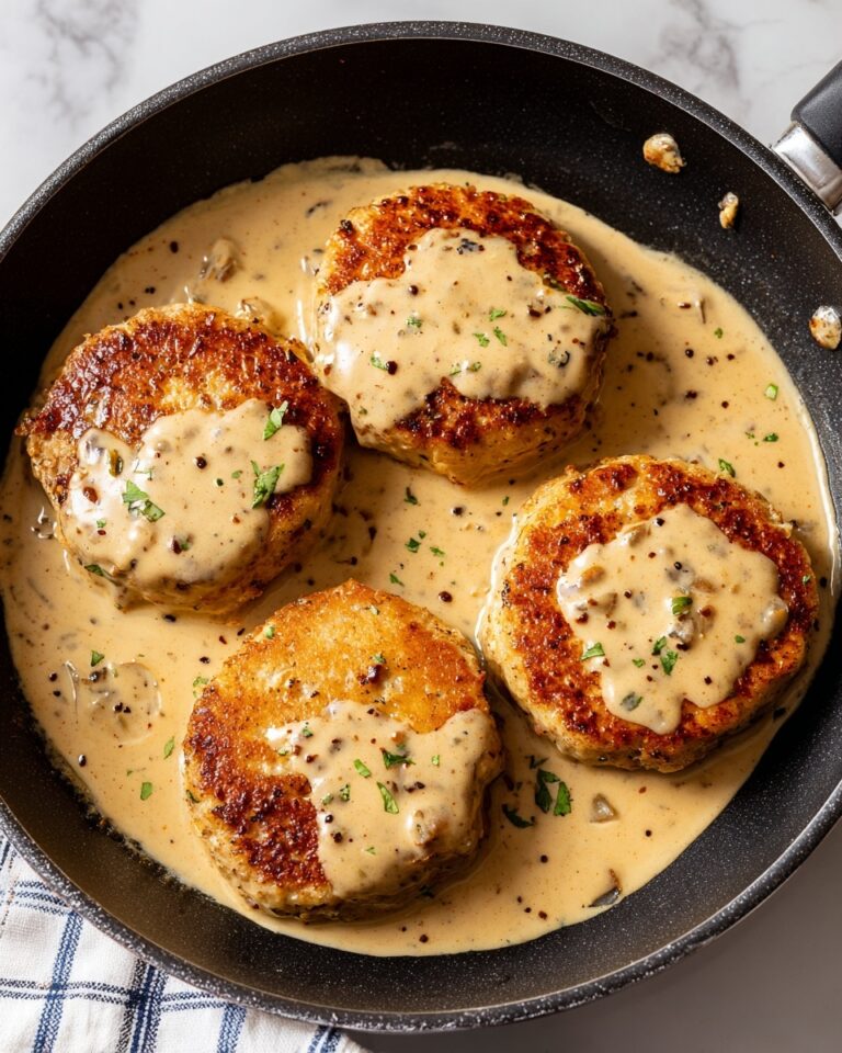 Amish Hamburger Steak Bake Recipe
