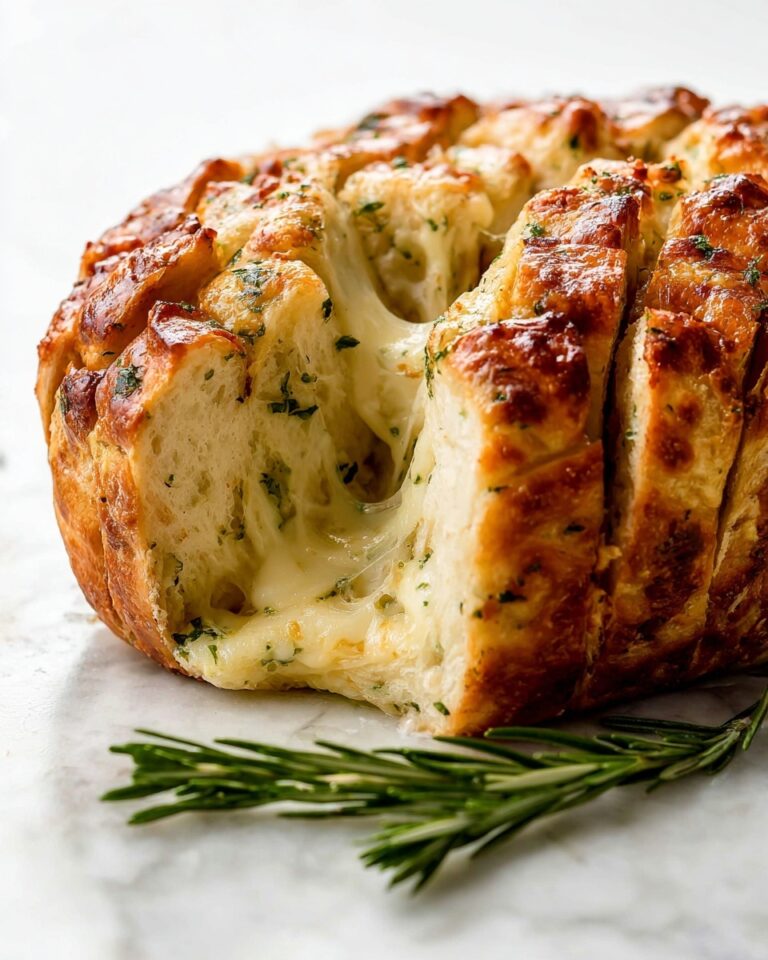 Rosemary Garlic Pull Apart Bread Recipe