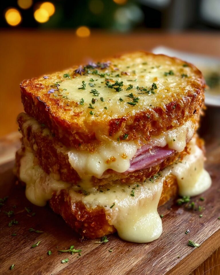 Savory Croque Monsieur Recipe: Easy Homemade French Ham & Cheese Sandwich Recipe