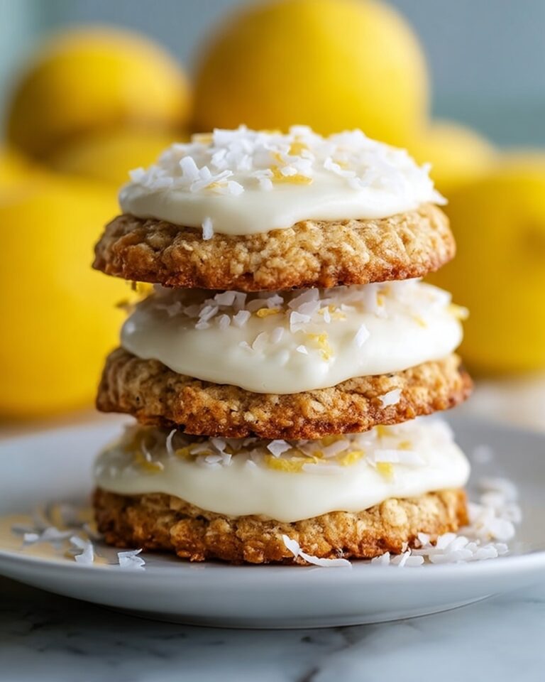 Lemon Coconut Cheesecake Cookies Recipe