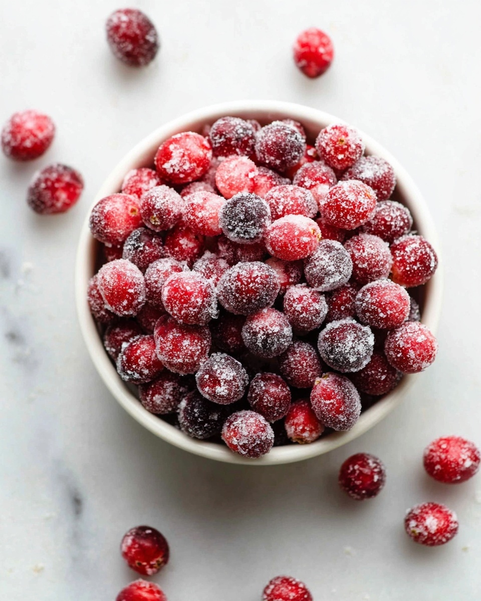 Sugared Cranberries (Easy Recipe) Recipe