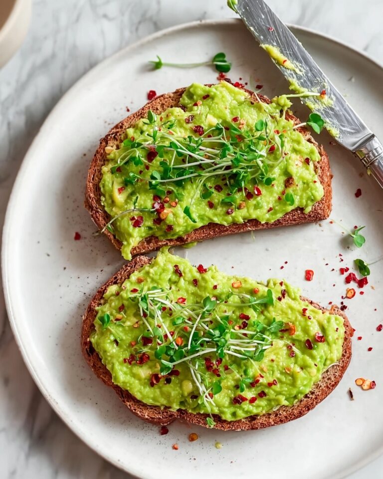 Spicy Honey Avocado Toast Recipe