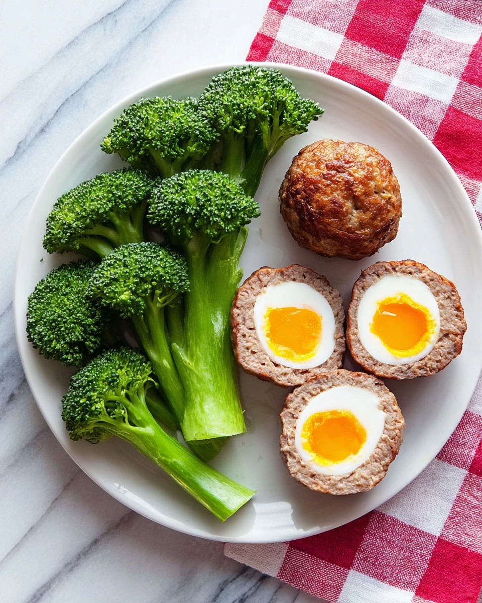2-Ingredient Baked Scotch Eggs Recipe