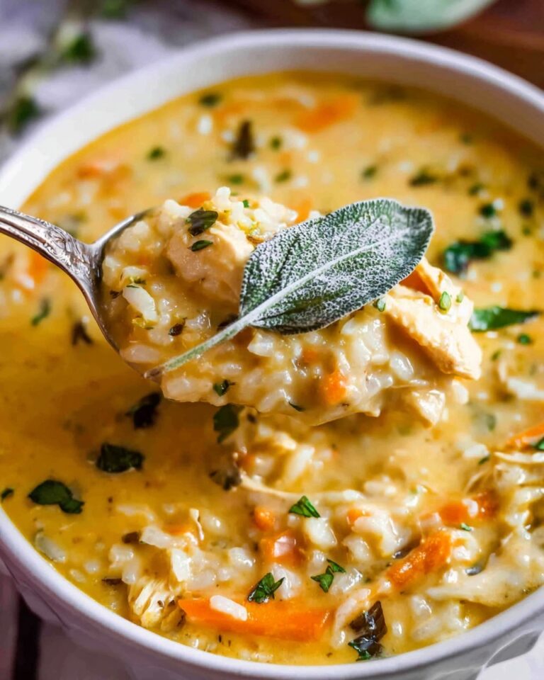 Creamy Turkey Wild Rice Soup Recipe