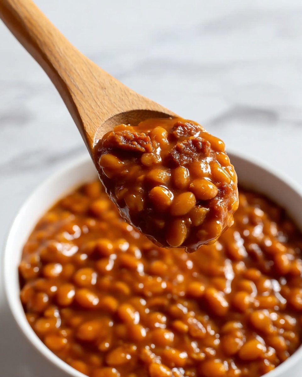 Baked Beans with Ground Beef and Bacon Recipe