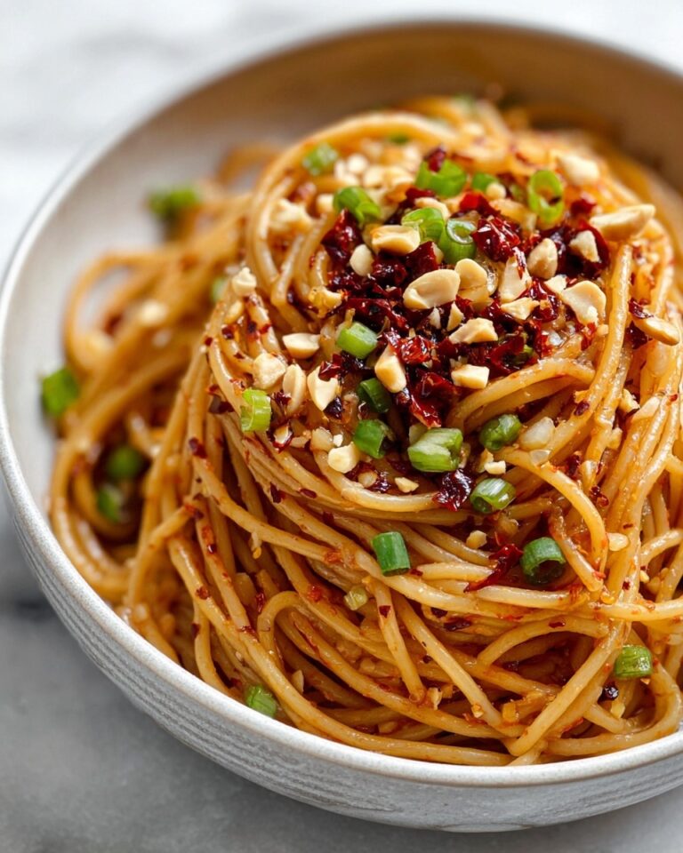 Spicy Peanut Noodles Recipe
