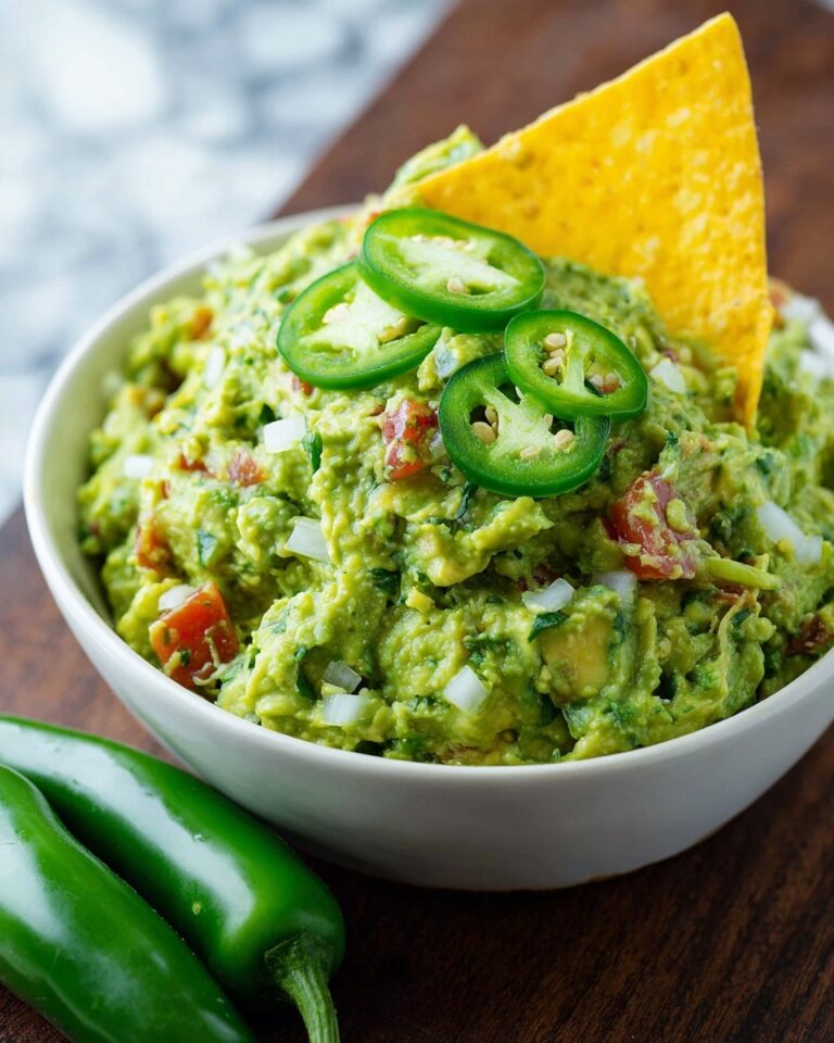 Spicy Guacamole Recipe