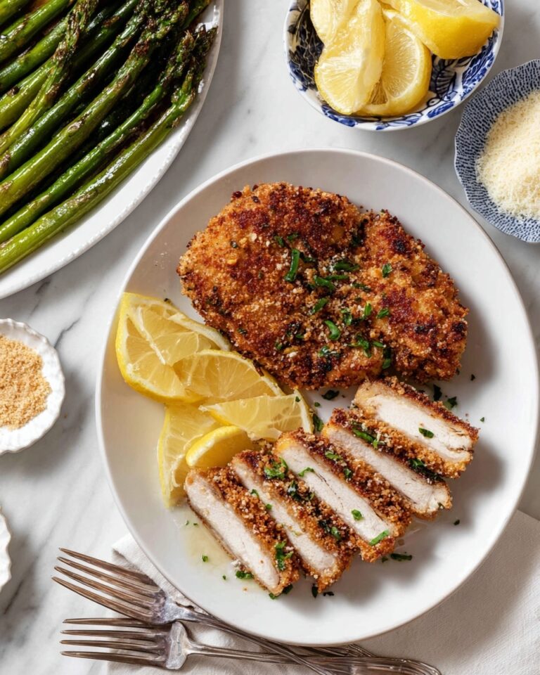 Garlic Parmesan Baked Pork Chops Recipe