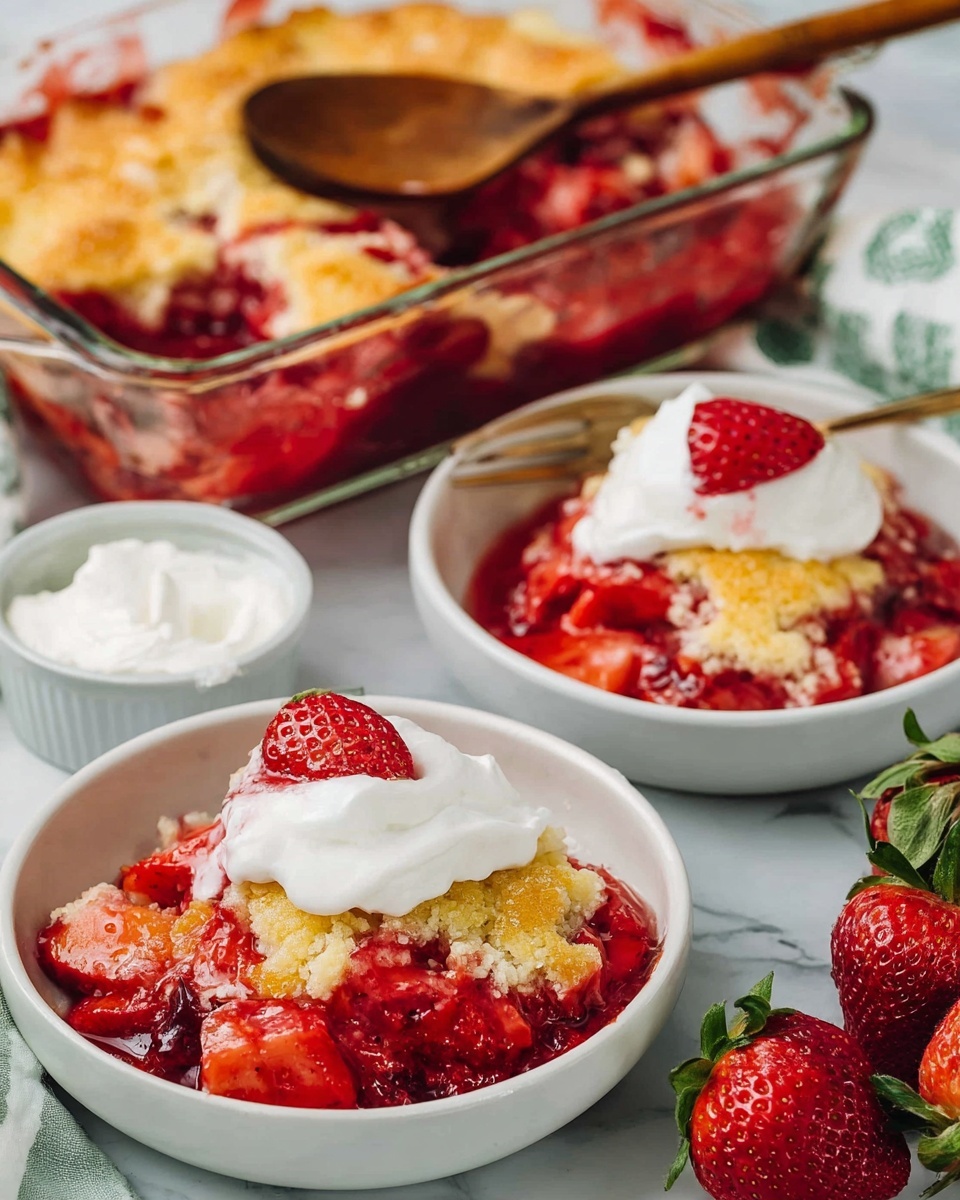 Best Strawberry Dump Cake Recipe